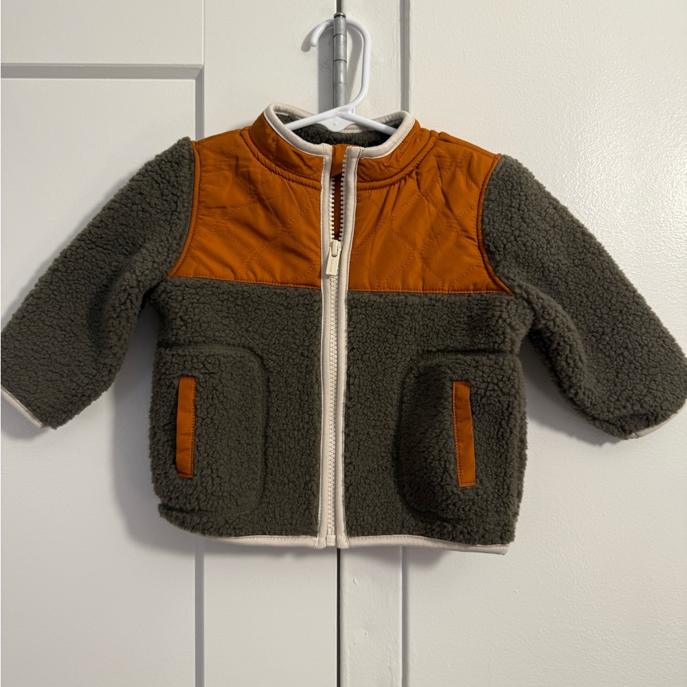 FLASH SALE! Old Navy Orange and Olive Quilted Jacket